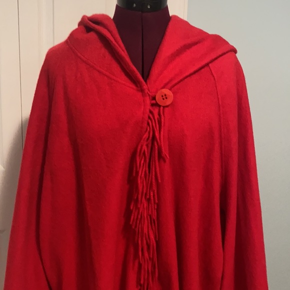 Jennifer  T knit couture cashmere hooded cardigan - Picture 2 of 7